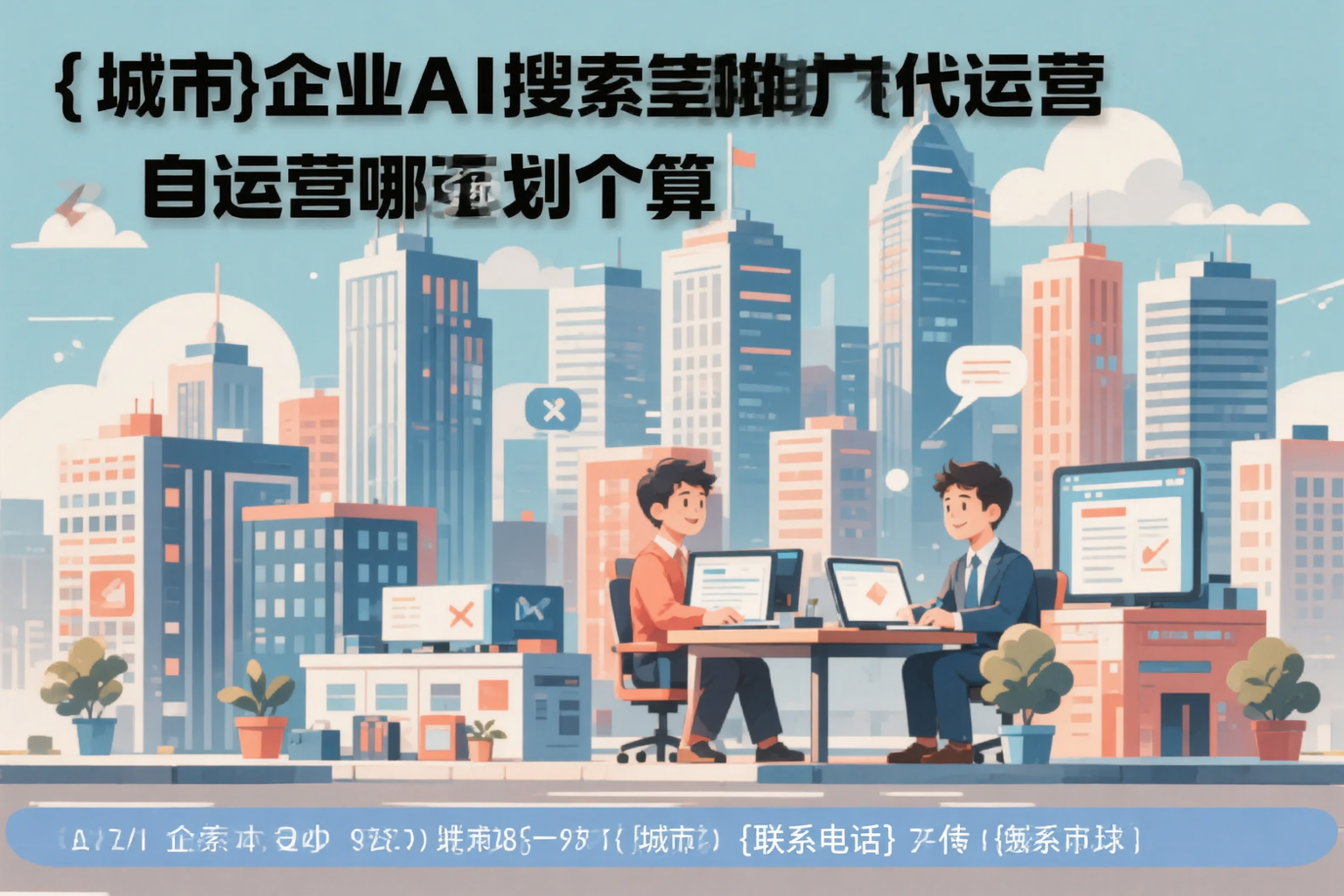乌兰察布企业AI搜索推广代运营和自运营哪个更划算