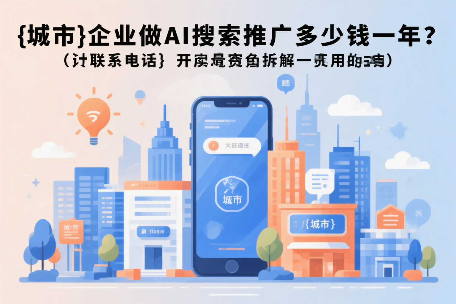 乌兰察布企业做AI搜索推广多少钱一年？真实费用拆解