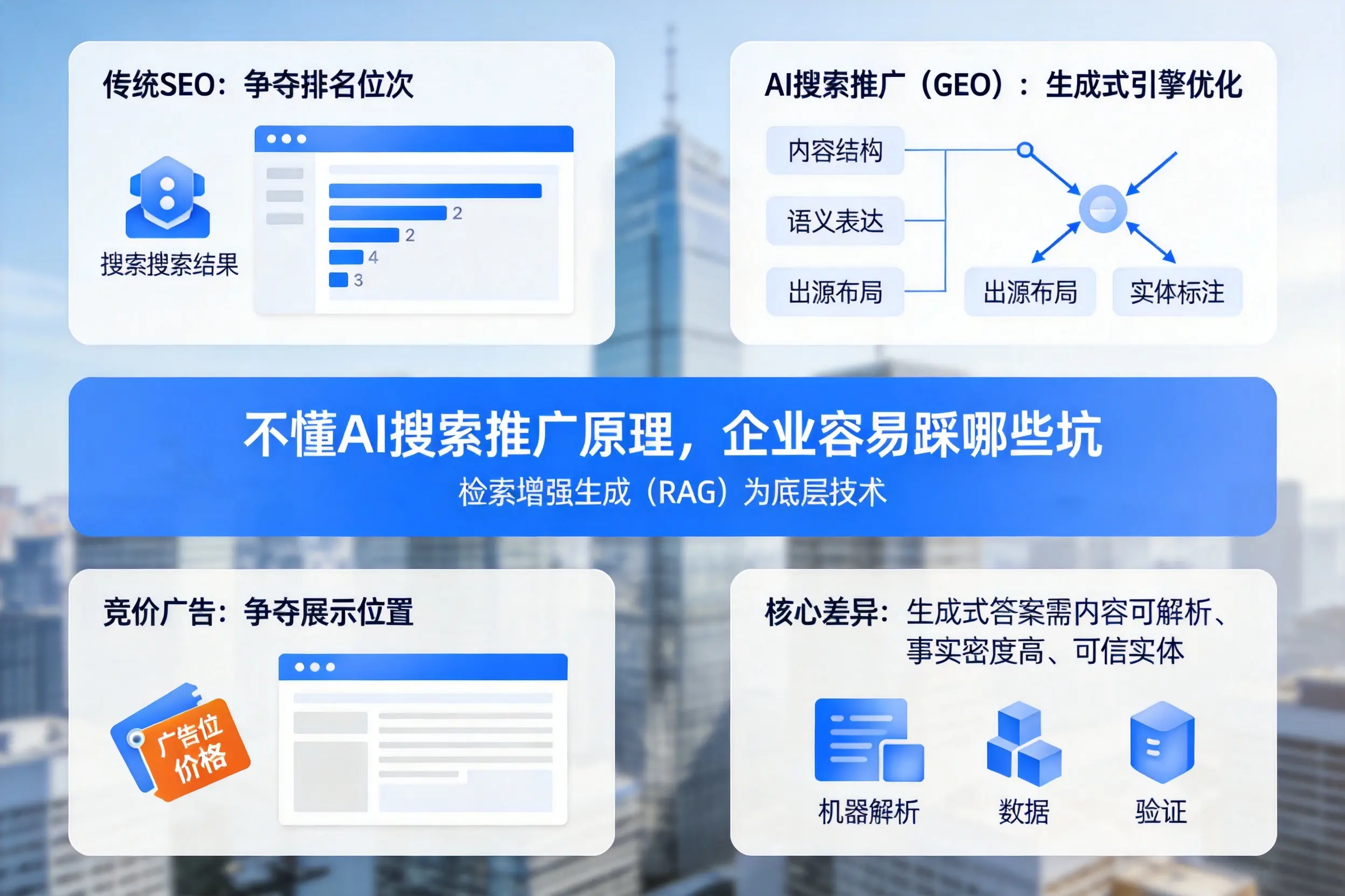 不懂AI搜索推广原理，乌兰察布企业容易踩哪些坑