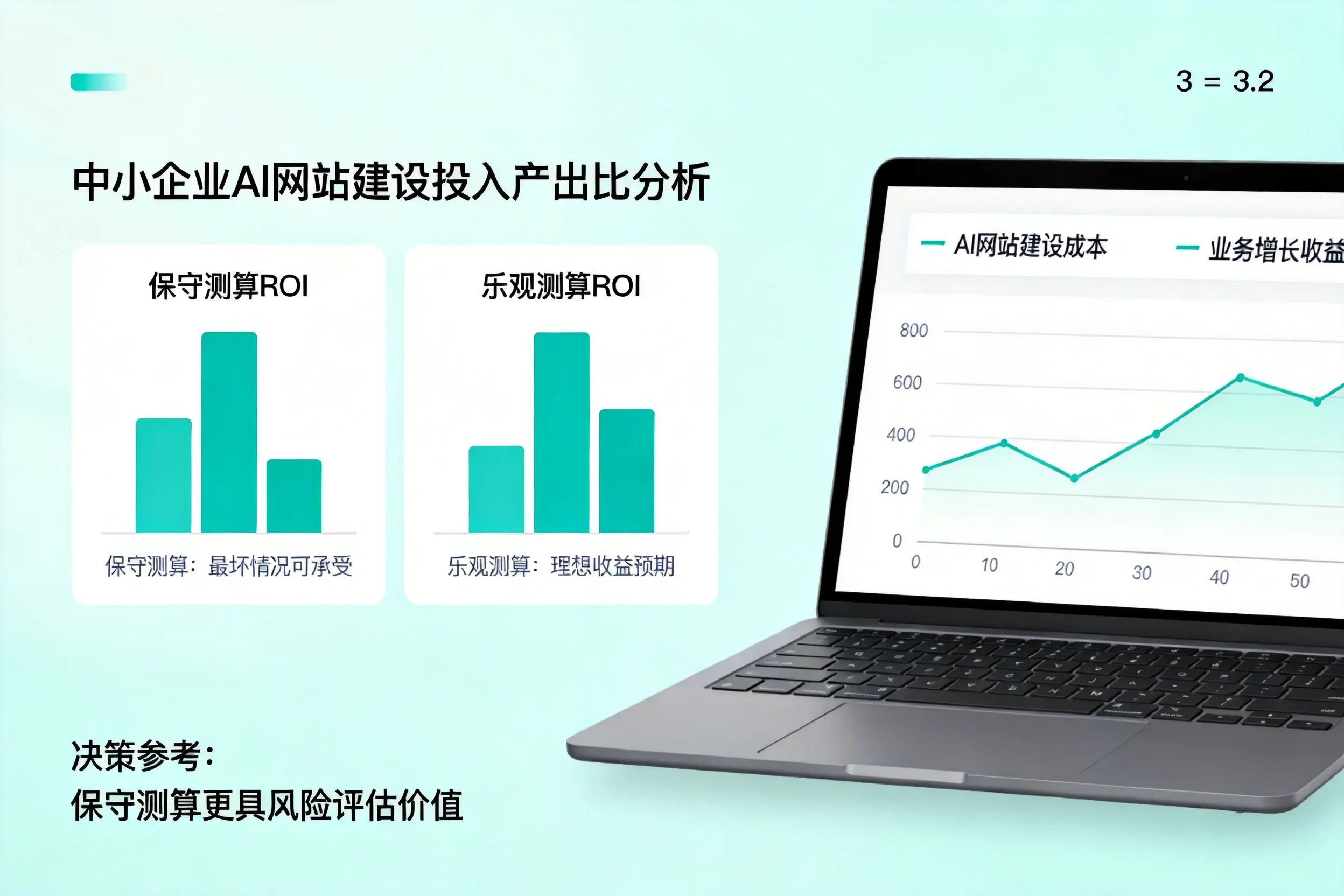 乌兰察布中小企业AI网站建设投入产出比怎么算？先看这份分析