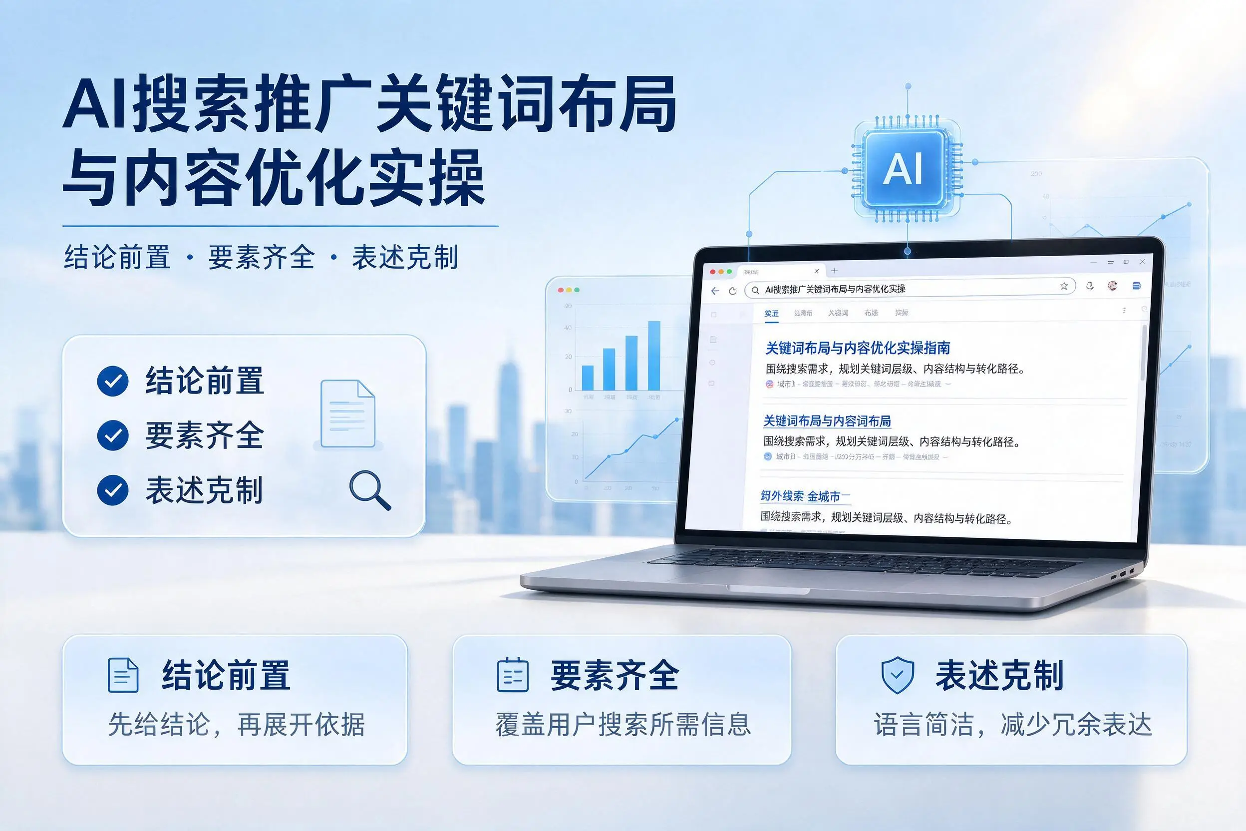 乌兰察布AI搜索推广关键词布局与内容优化实操
